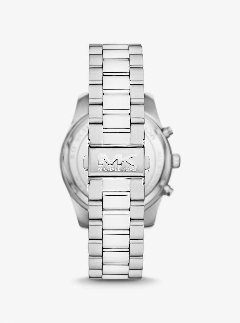 Michaelkors Oversized Lexington Silver-Tone Prateadas | SN-MK28256