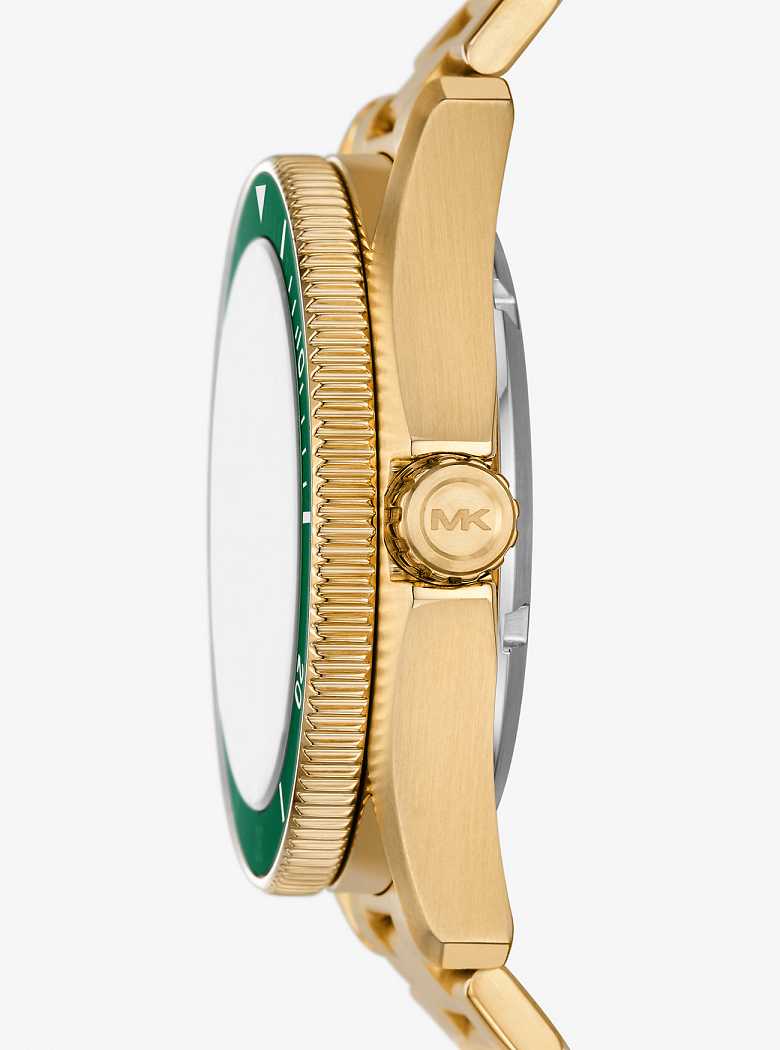 Michaelkors Oversized Maritime Gold-Tone Douradas | SN-MK28282