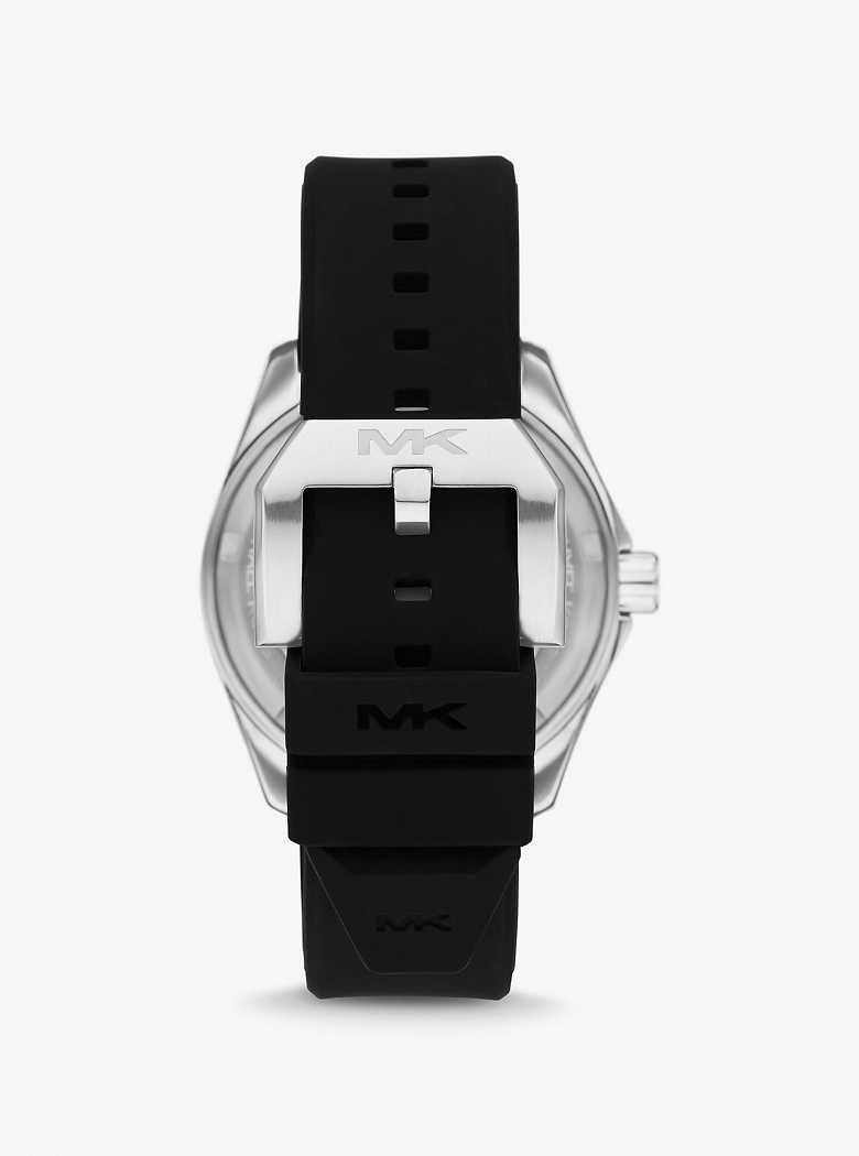 Michaelkors Oversized Maritime Silicone Pretas | SN-MK28255