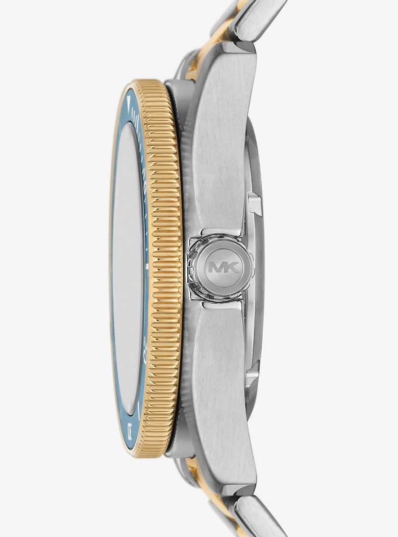 Michaelkors Oversized Maritime Two-Tone Douradas | SN-MK28261