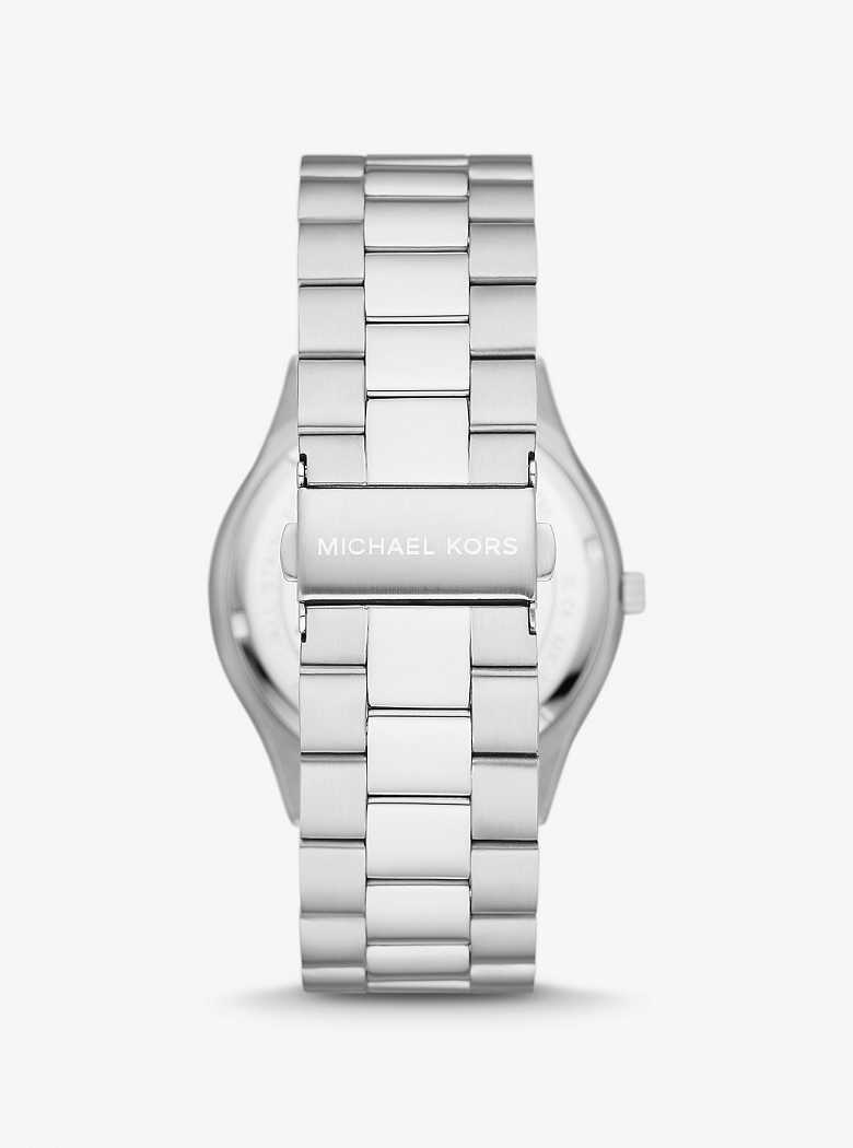 Michaelkors Oversized Slim Runway Silver-Tone Douradas | SN-MK28269