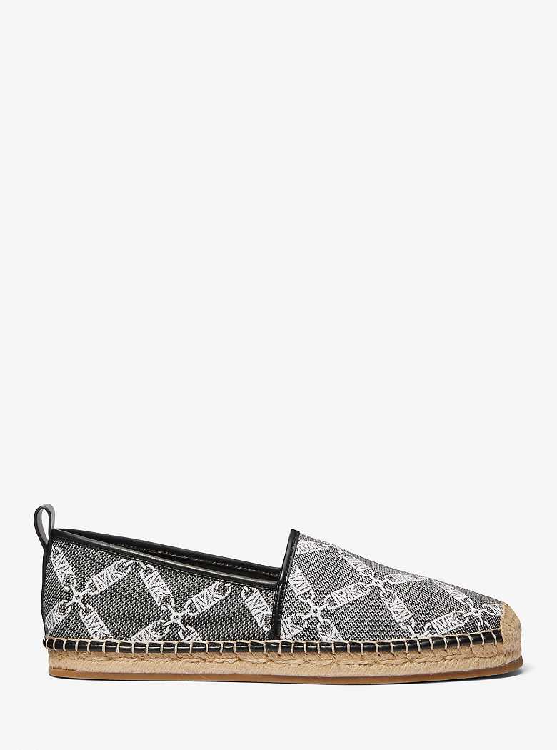 Michaelkors Owen Empire Logo Jacquard Pretas | SN-MK28215