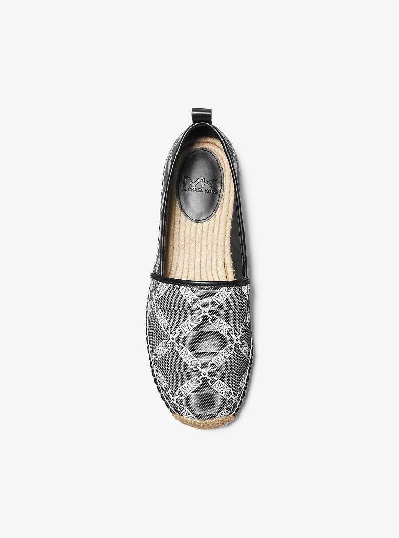 Michaelkors Owen Empire Logo Jacquard Pretas | SN-MK28215