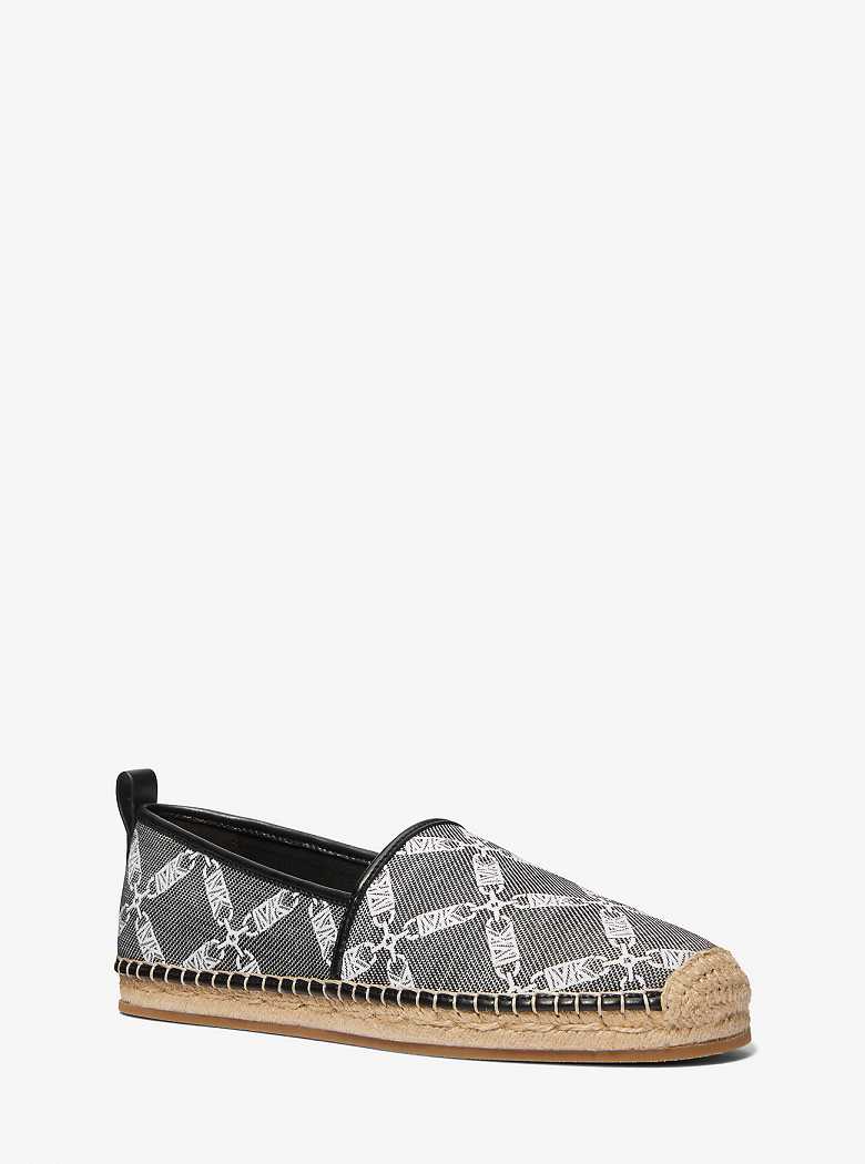 Michaelkors Owen Empire Logo Jacquard Pretas | SN-MK28215