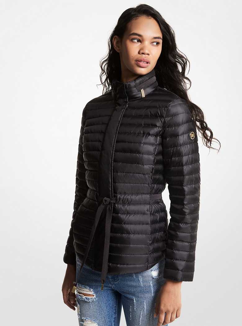 Michaelkors Packable Nylon Pretas | SN-MK26591