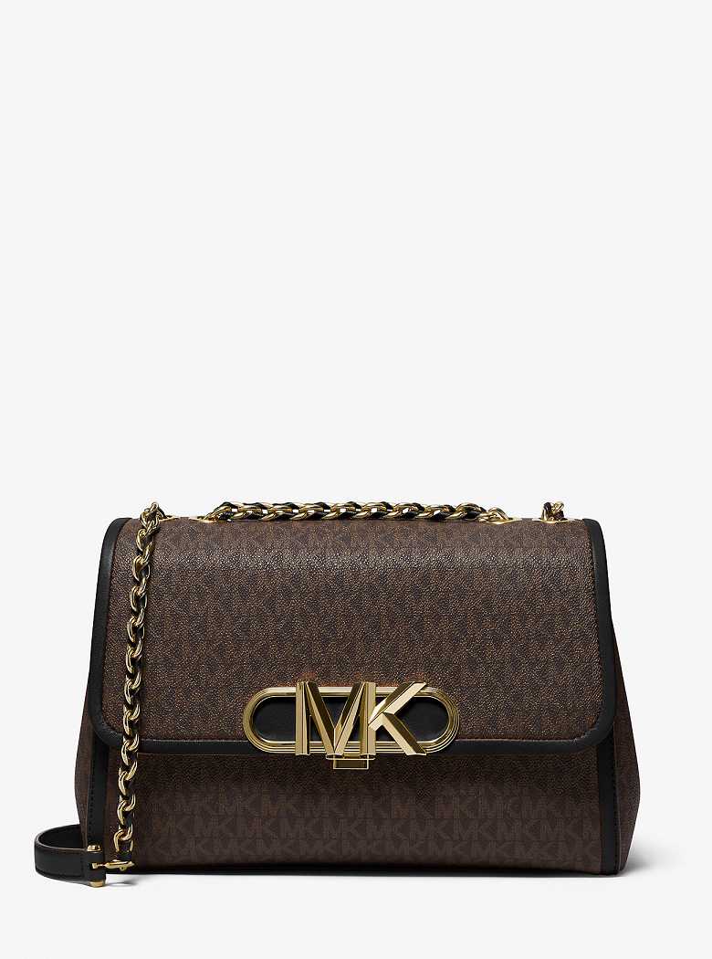 Michaelkors Parker Extra-Large Logo Marrom | SN-MK26953