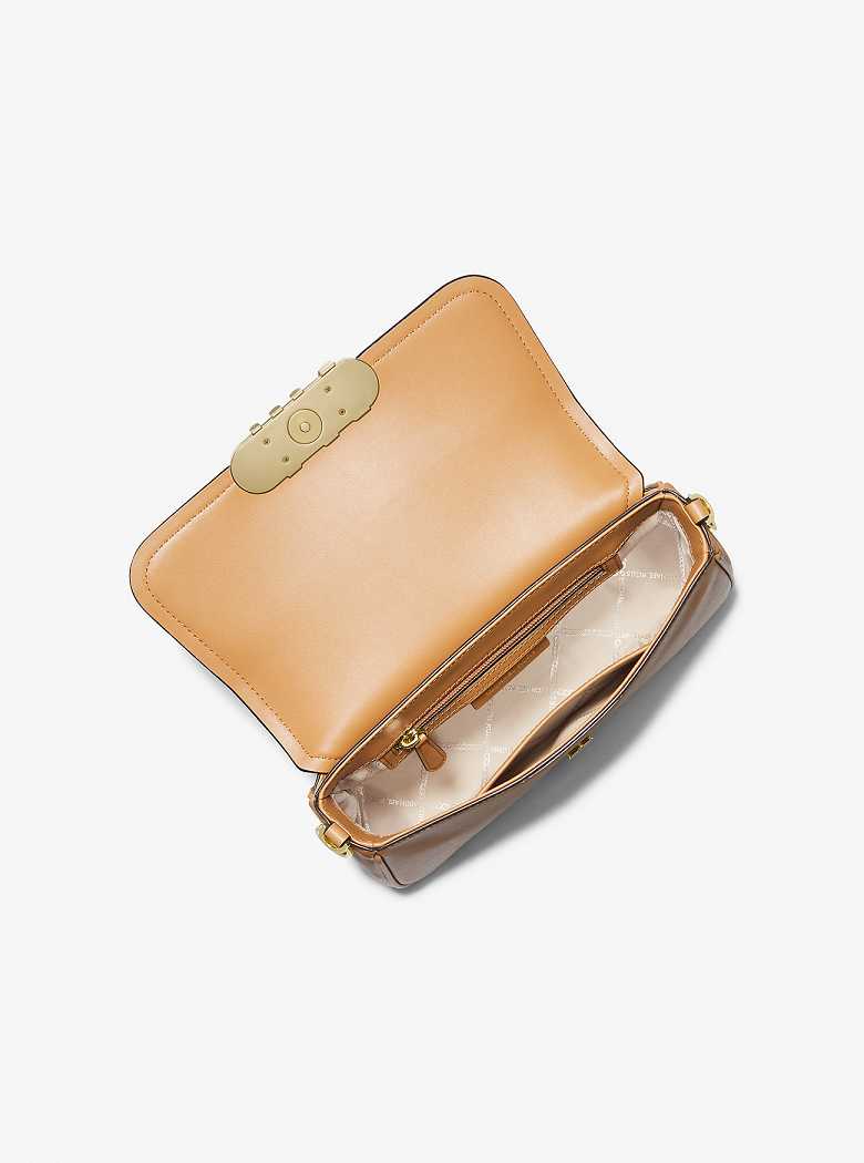 Michaelkors Parker Medium Leather Marrom | SN-MK26950