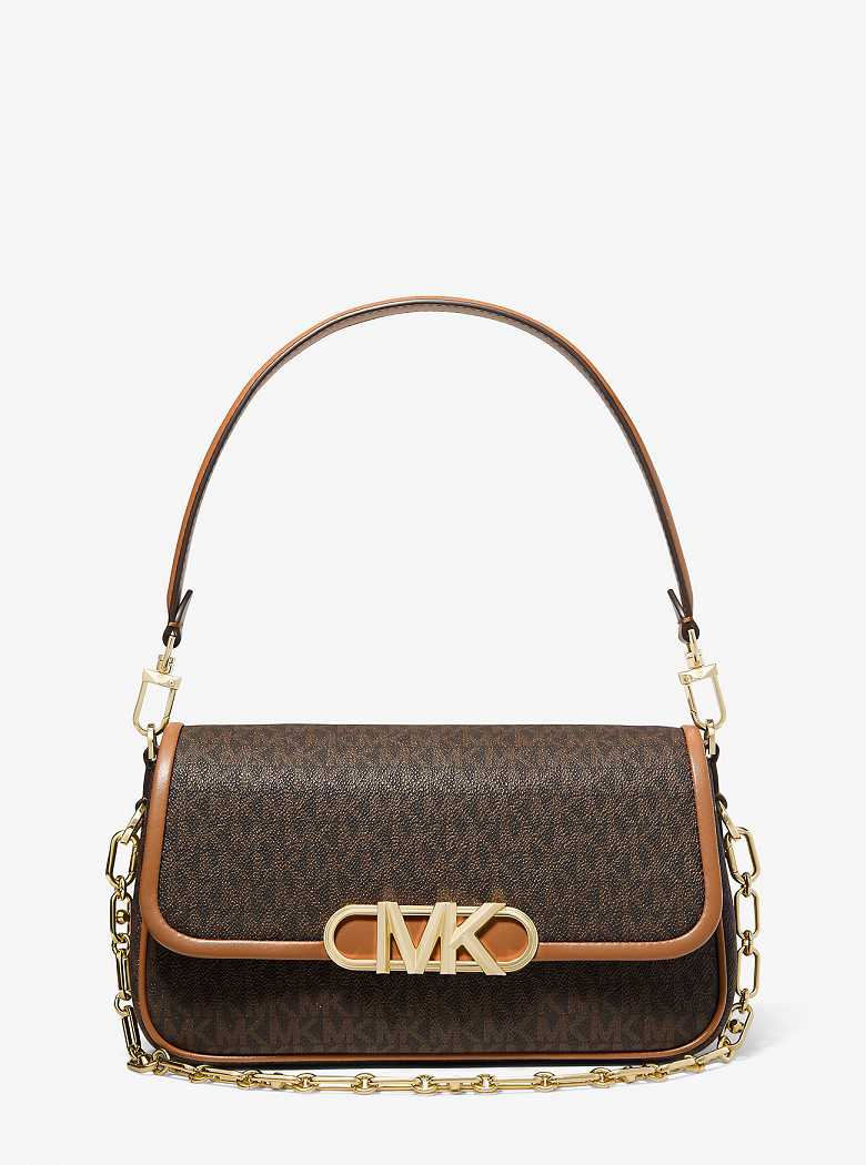 Michaelkors Parker Medium Logo Marrom | SN-MK26947