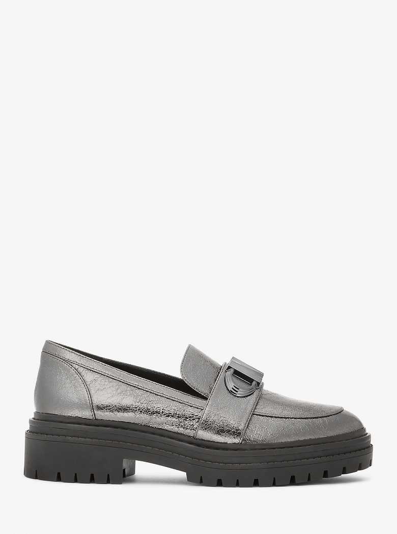 Michaelkors Parker Metallic Cinzentas Escuro | SN-MK27695