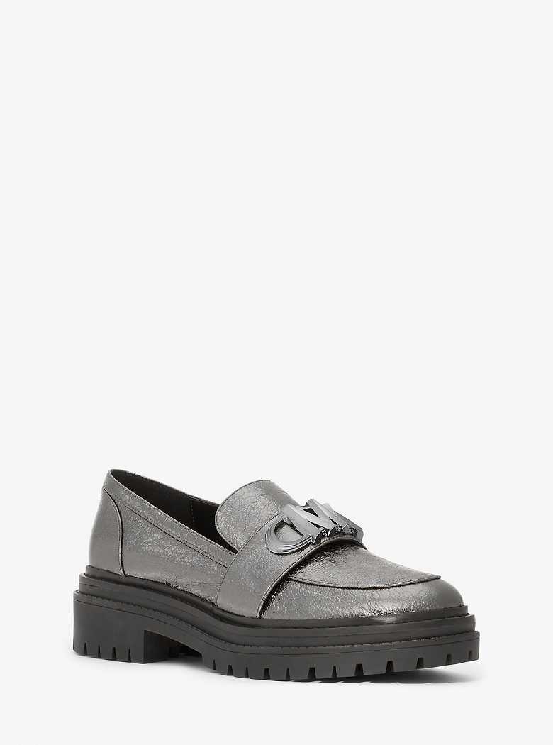 Michaelkors Parker Metallic Cinzentas Escuro | SN-MK27695