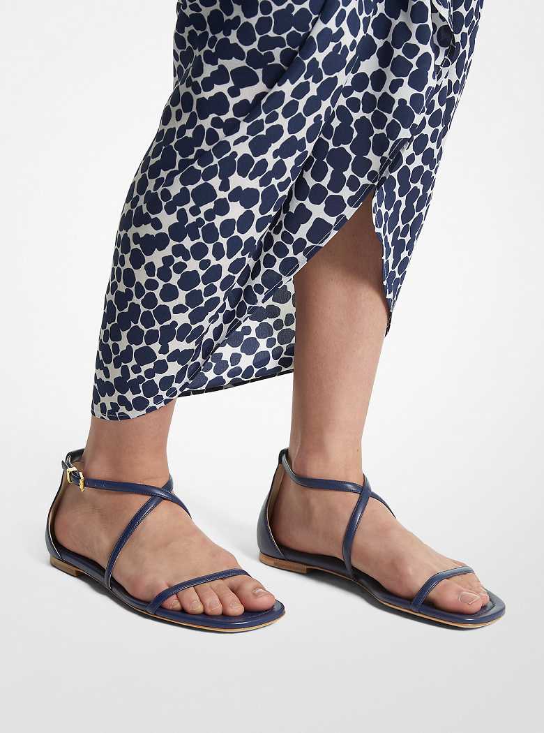 Michaelkors Polly Leather Azul Marinho | SN-MK27700