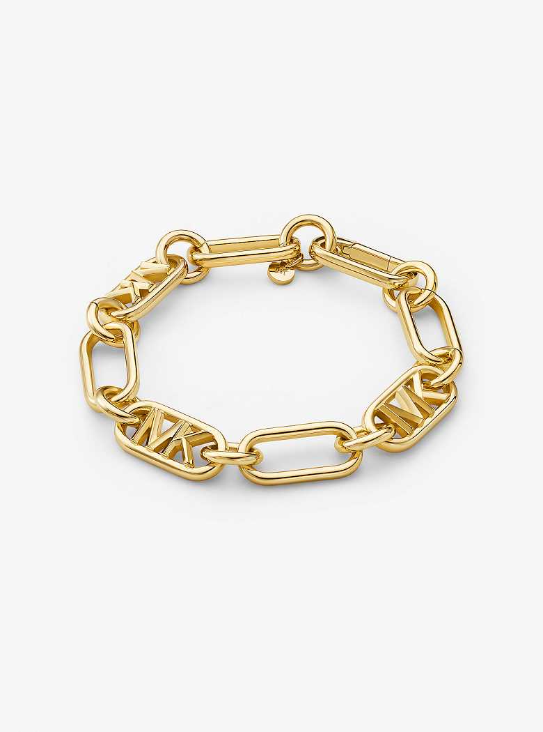 Michaelkors Precious Metal-Plated Brass Chain Link Douradas | SN-MK27716