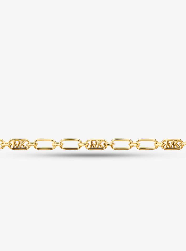 Michaelkors Precious Metal-Plated Brass Chain Link Douradas | SN-MK27797