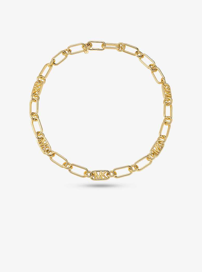 Michaelkors Precious Metal-Plated Brass Chain Link Douradas | SN-MK27797