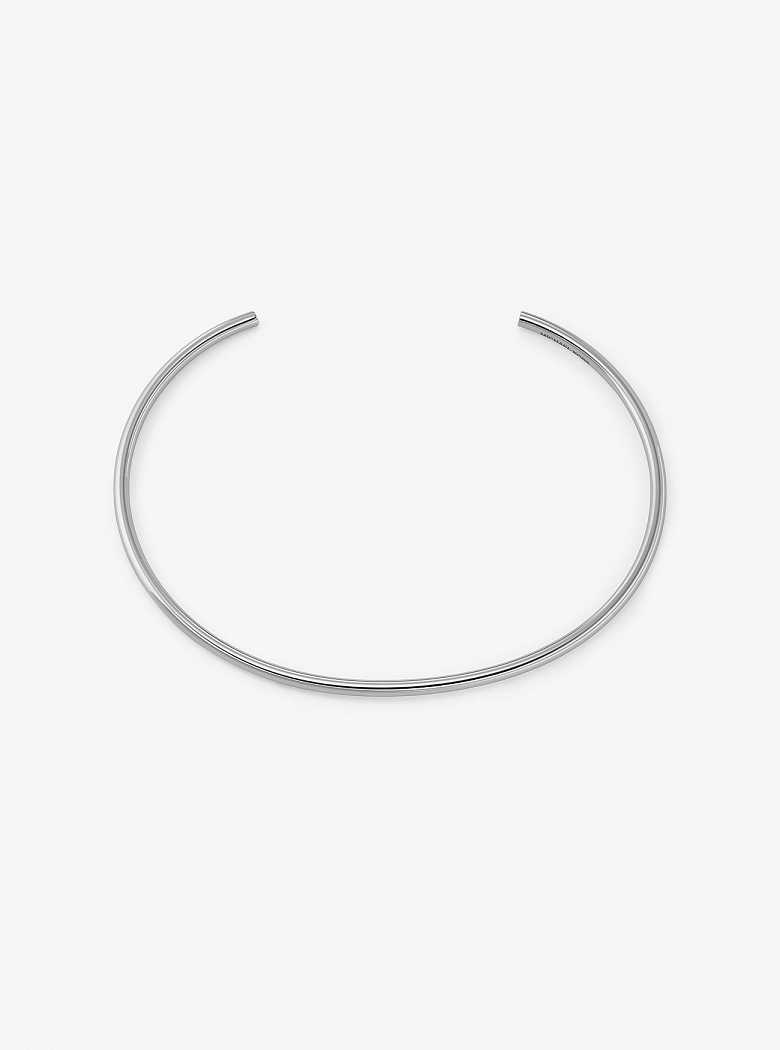 Michaelkors Precious Metal-Plated Brass Collar Prateadas | SN-MK27823