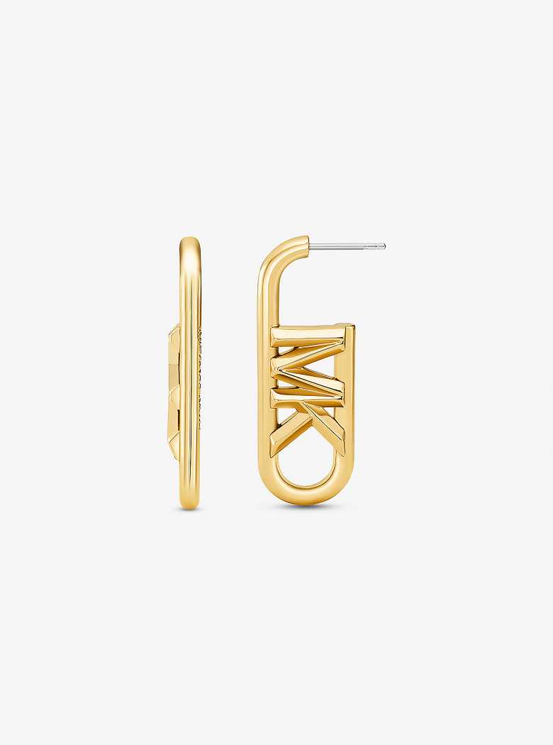 Michaelkors Precious Metal-Plated Brass Empire Logo Douradas | SN-MK27766