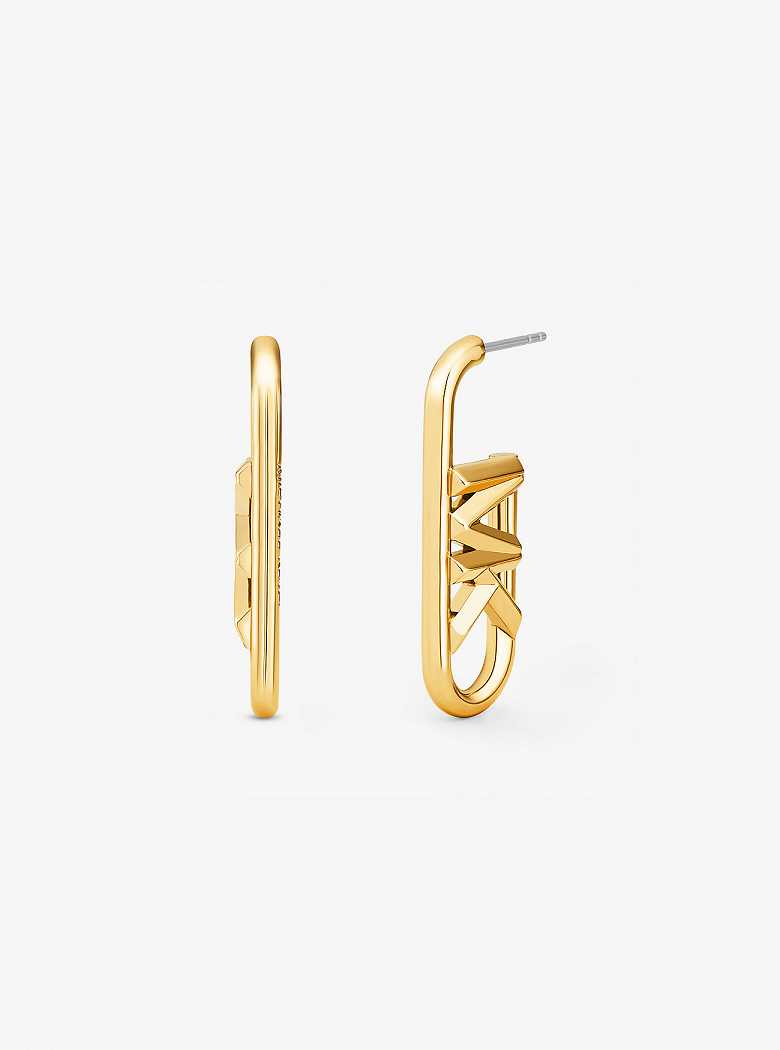 Michaelkors Precious Metal-Plated Brass Empire Logo Douradas | SN-MK27766