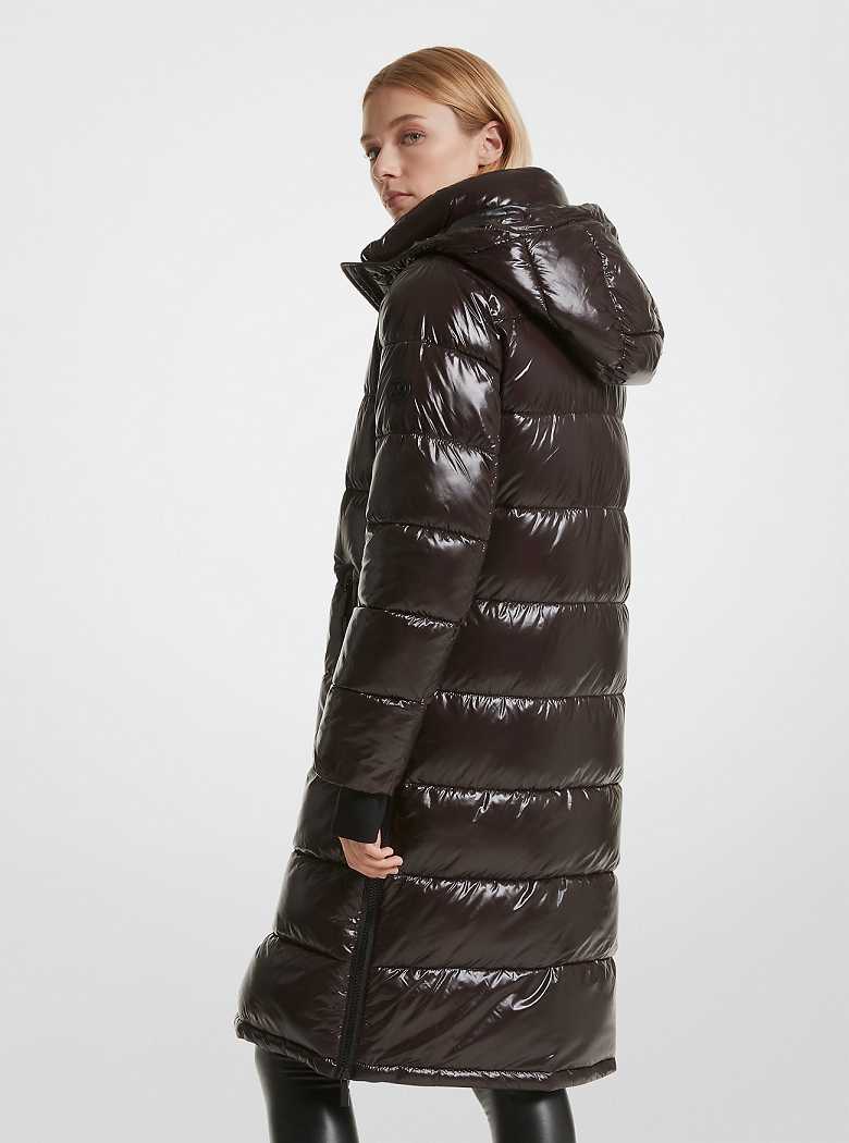 Michaelkors Quilted Nylon Chocolate | SN-MK26615