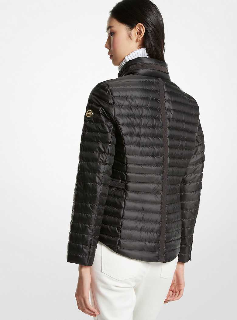 Michaelkors Quilted Packable Pretas | SN-MK26596