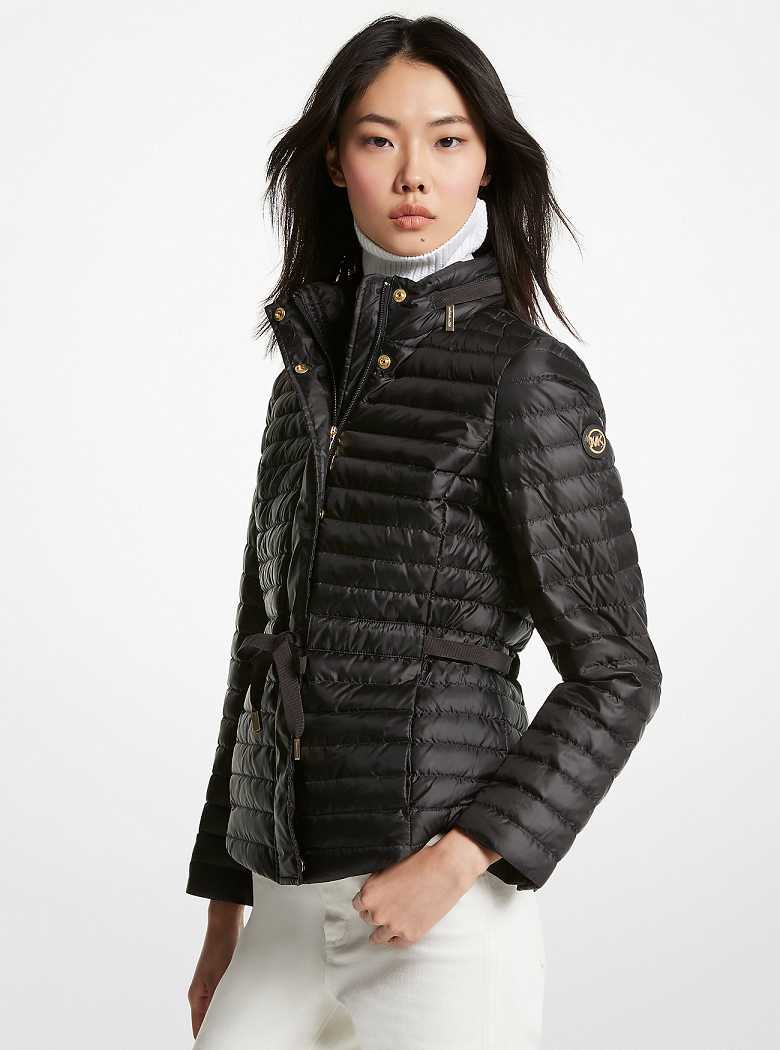 Michaelkors Quilted Packable Pretas | SN-MK26596