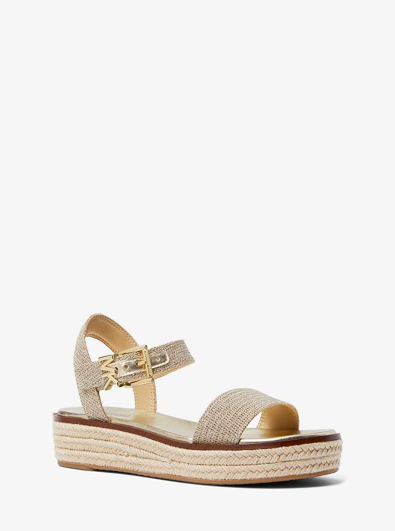 Michaelkors Richie Glitter Chain-Mesh Douradas | SN-MK27576