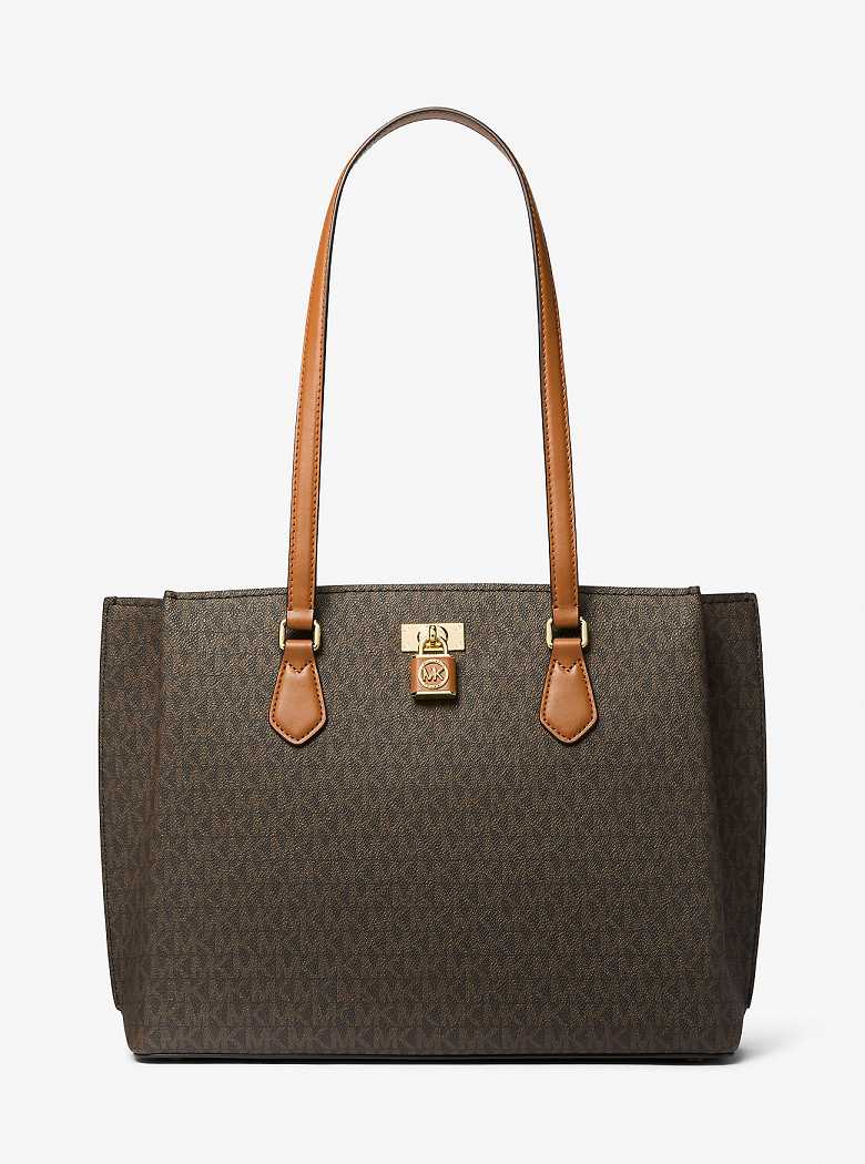 Michaelkors Ruby Large Logo Marrom | SN-MK26855