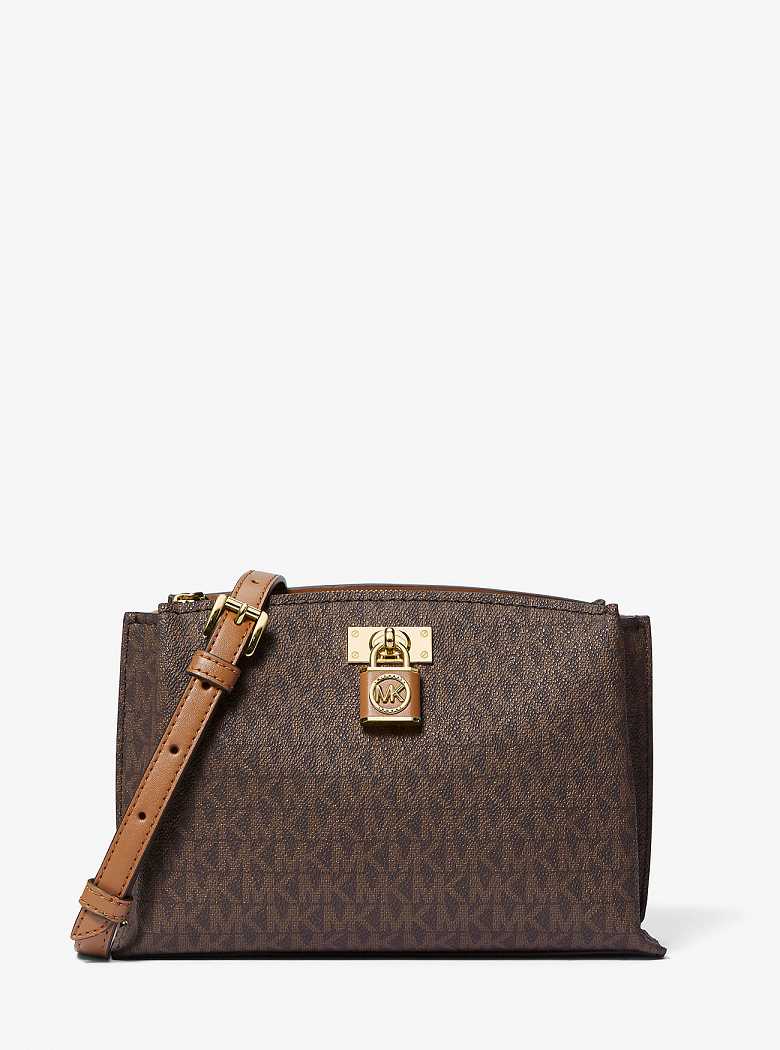 Michaelkors Ruby Medium Logo Marrom | SN-MK27330