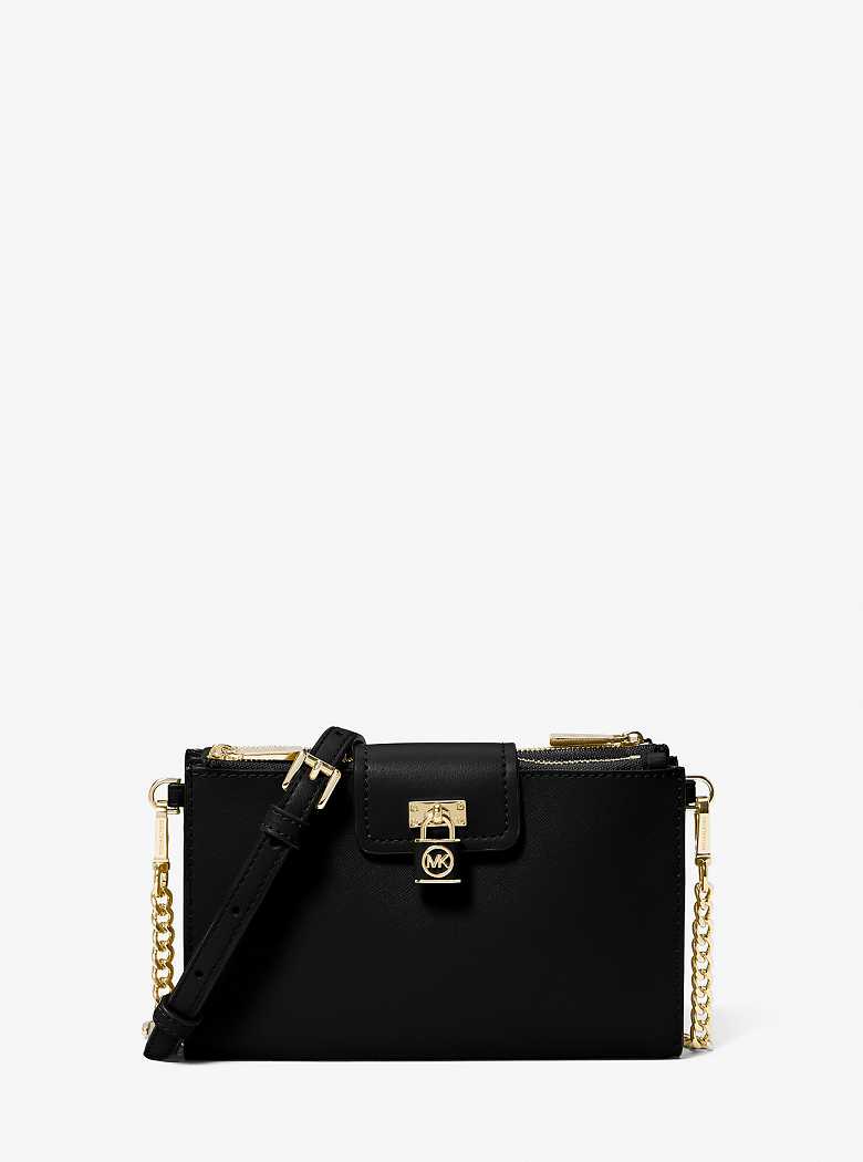 Michaelkors Ruby Small Saffiano Leather Pretas | SN-MK27189