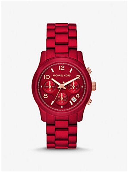 Michaelkors Runway Red-Coated Watch Vermelhas | SN-MK28327