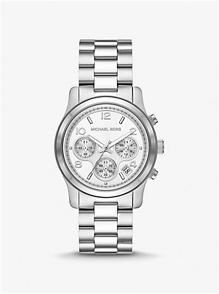 Michaelkors Runway Silver-Tone Watch Prateadas | SN-MK28353
