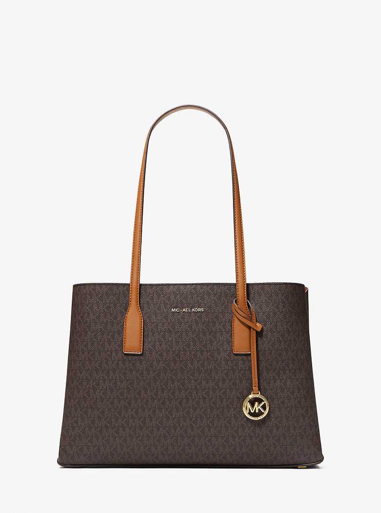 Michaelkors Ruthie Medium Signature Logo Marrom | SN-MK26783