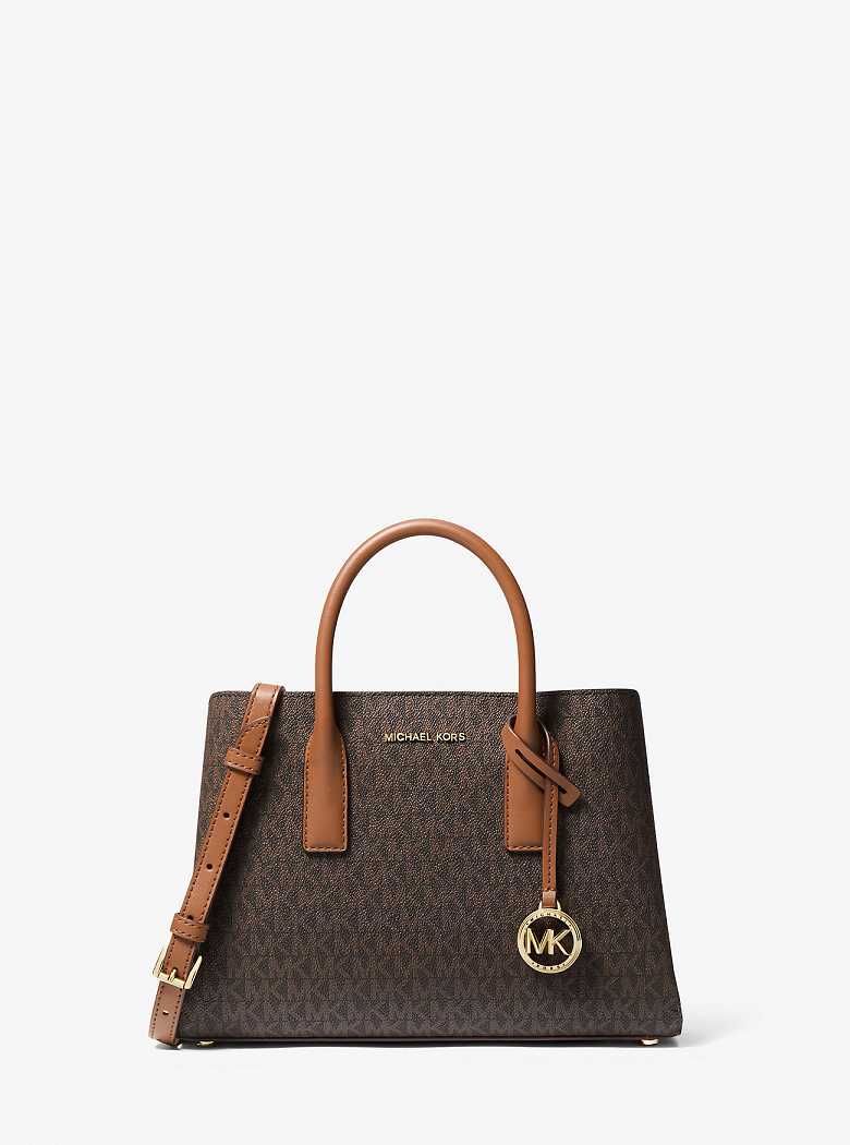Michaelkors Ruthie Small Signature Logo Marrom | SN-MK27286