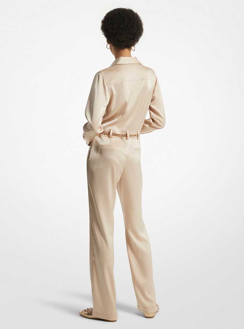 Michaelkors Satin Belted Caqui | SN-MK26729
