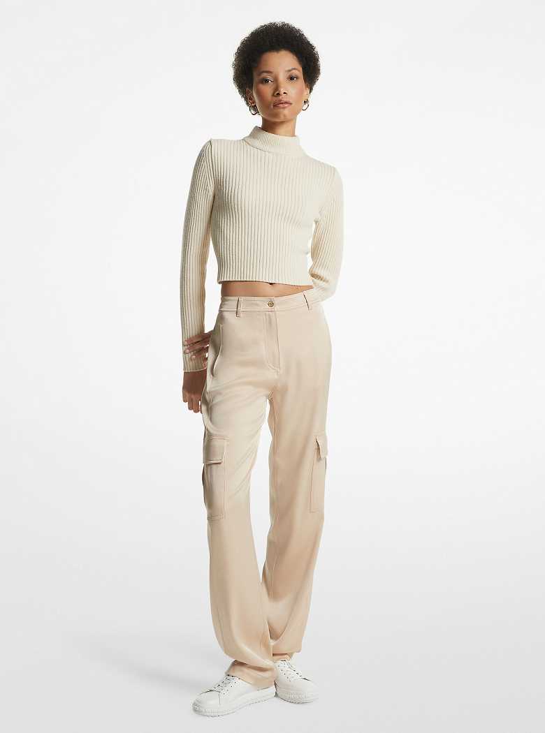 Michaelkors Satin Caqui | SN-MK26564