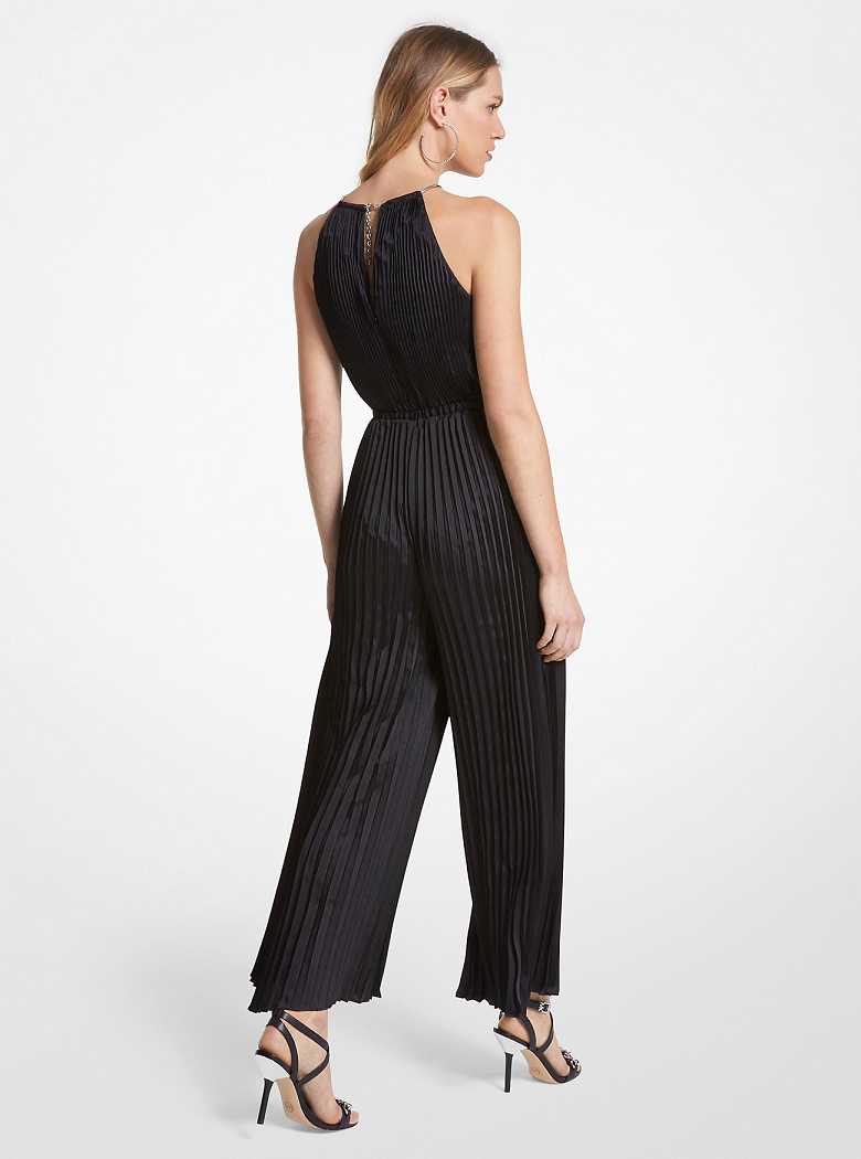 Michaelkors Satin Halter Pretas | SN-MK26757