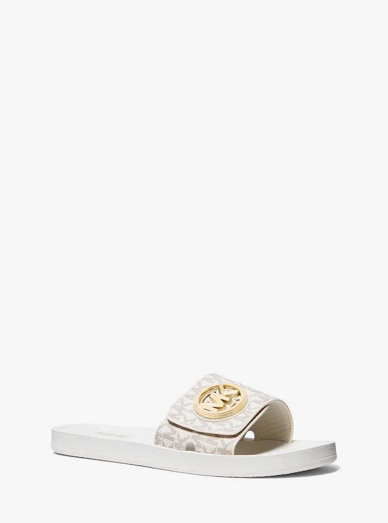 Michaelkors Signature Logo Luz Amarelas | SN-MK27578