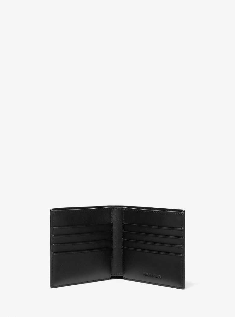 Michaelkors Signature Logo Wallet and Belt Gift Set Pretas | SN-MK28299