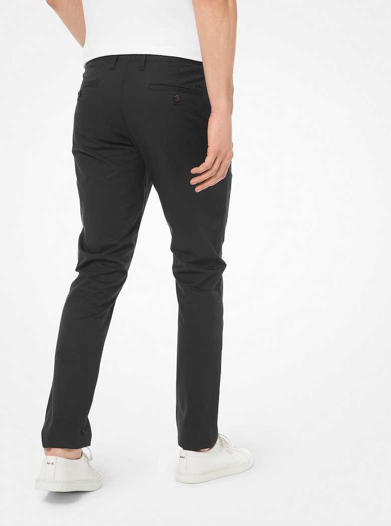 Michaelkors Skinny-Fit Stretch-Cotton Pretas | SN-MK28023