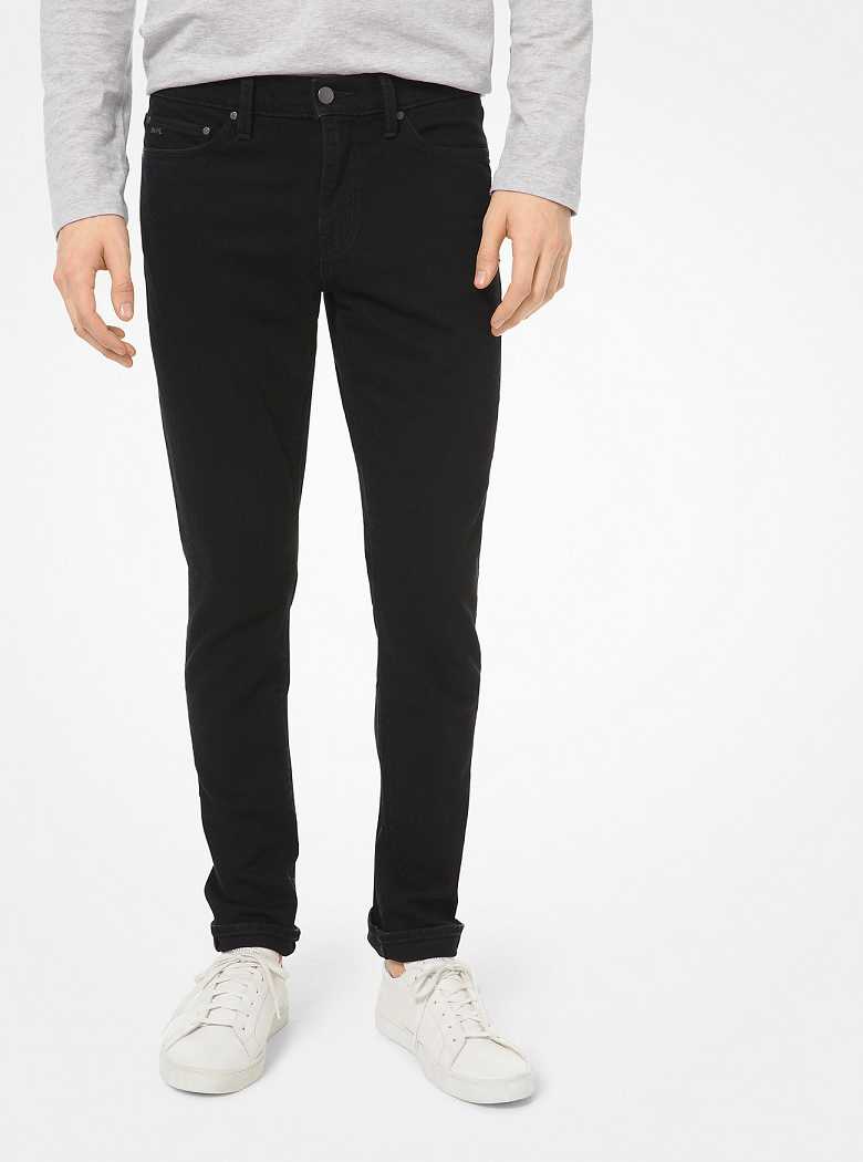 Michaelkors Skinny-Fit Stretch-Cotton Pretas | SN-MK28031