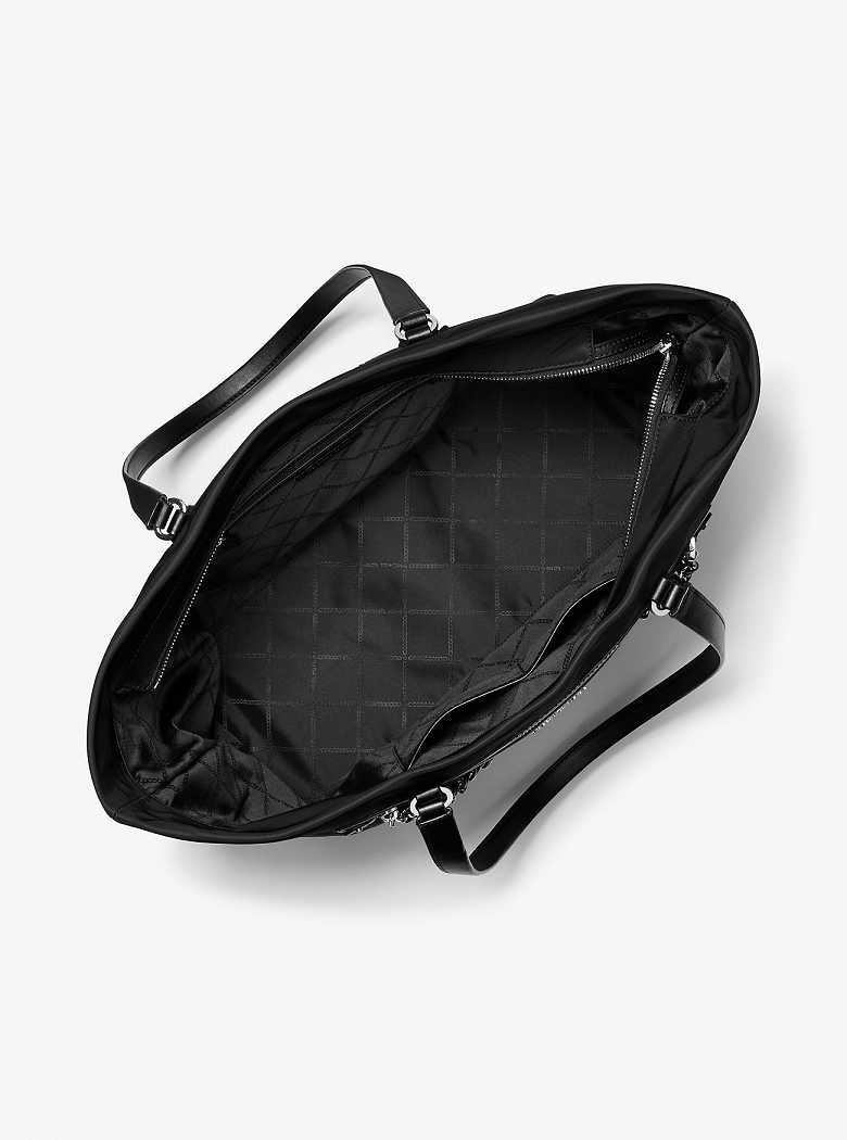 Michaelkors Slater Extra-Large Recycled Nylon Pretas | SN-MK26915