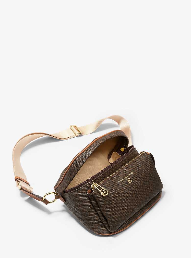 Michaelkors Slater Medium Logo Marrom | SN-MK27170