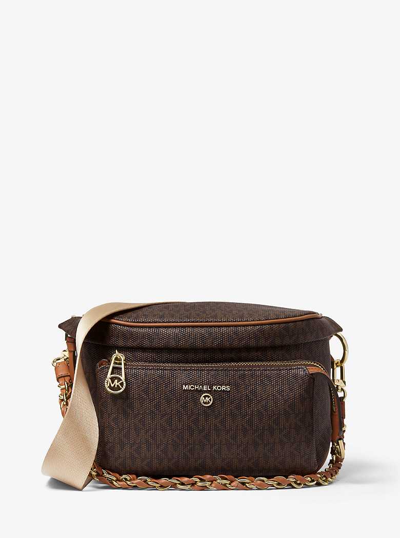Michaelkors Slater Medium Logo Marrom | SN-MK27170