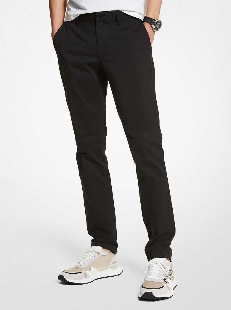 Michaelkors Slim Fit Cotton-Blend Pretas | SN-MK28034