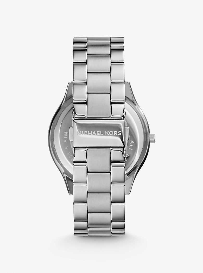 Michaelkors Slim Runway Silver-Tone Prateadas | SN-MK28280