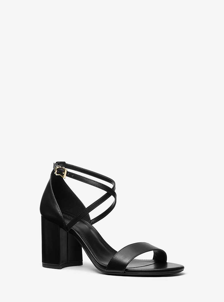 Michaelkors Sophie Flex Leather Pretas | SN-MK27561