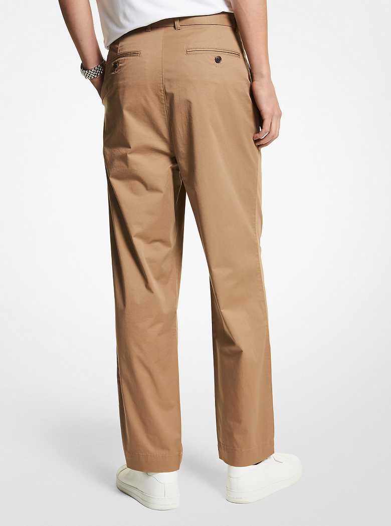 Michaelkors Stretch Cotton Belted Caqui | SN-MK28022