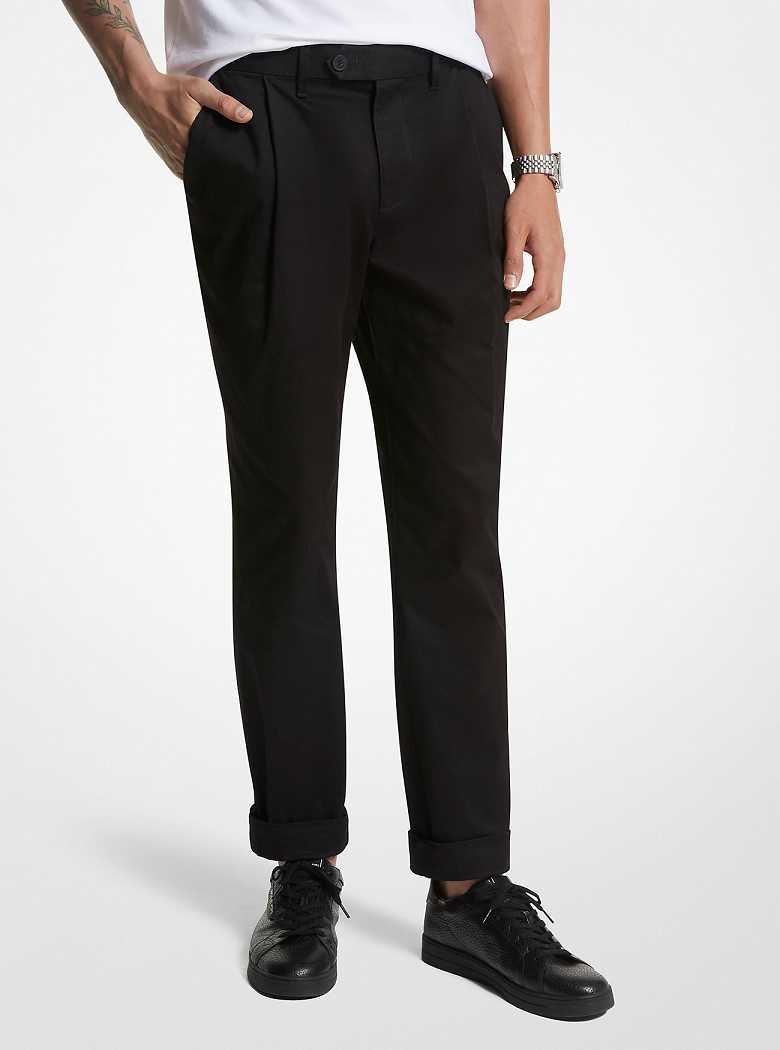 Michaelkors Stretch Cotton Cuffed Pretas | SN-MK28020