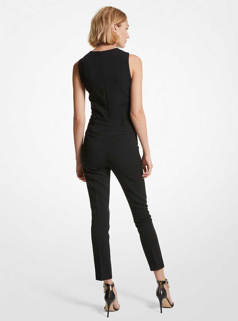 Michaelkors Stretch Crepe Cutout Pretas | SN-MK26767