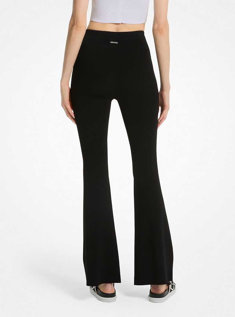 Michaelkors Stretch Knit Flared Pretas | SN-MK26536