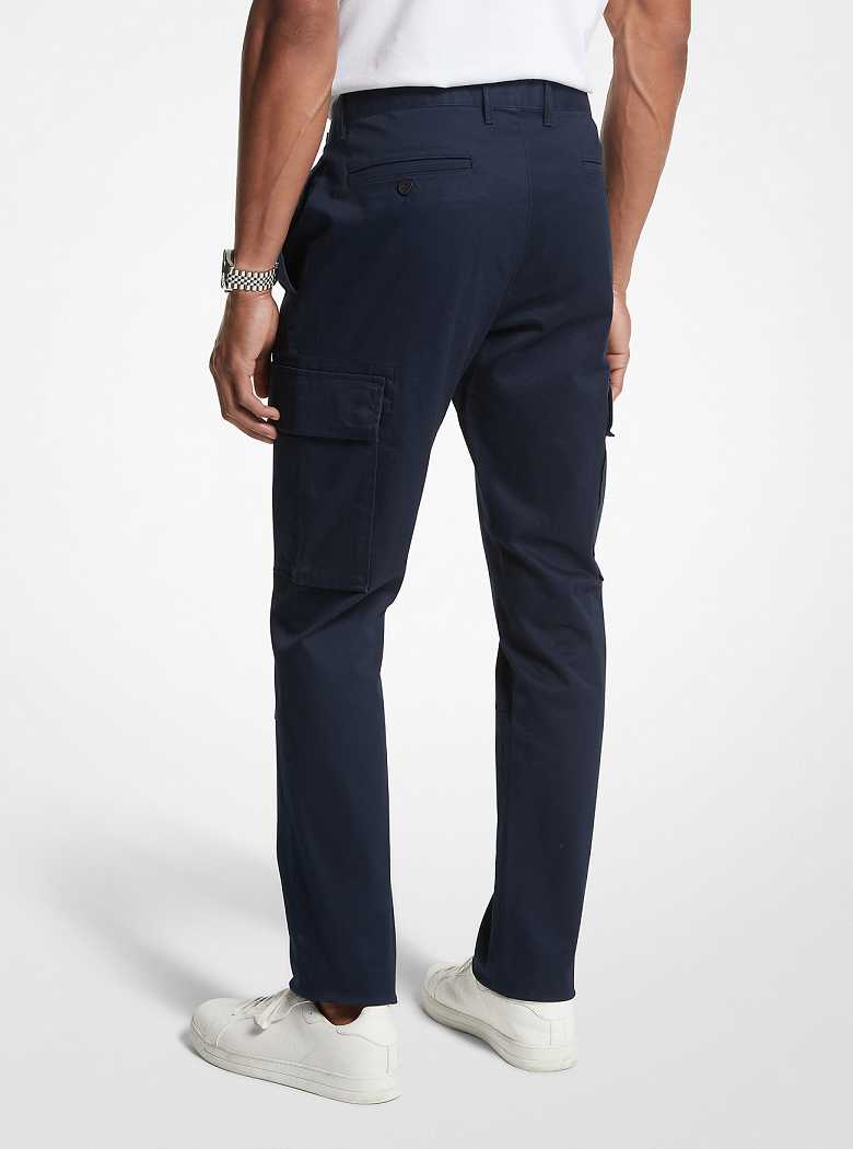 Michaelkors Stretch Organic Cotton Cargo Azuis | SN-MK28033